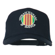 Vietnam Veterans Badge Embroidered Twill Mesh Cap