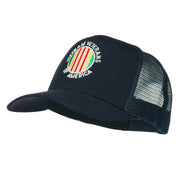 Vietnam Veterans Badge Embroidered Twill Mesh Cap