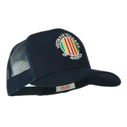 Vietnam Veterans Badge Embroidered Twill Mesh Cap