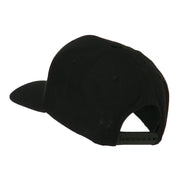 Basketball Embroidered Flat Bill Cap