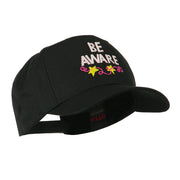 Be Aware Cancer Awareness Embroidered Cap