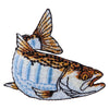 Striped Trout Fish Iron on Patch