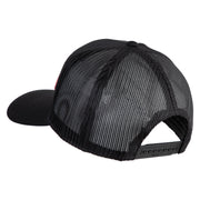 6th Marine Division Patched Solid Cotton Twill Mesh Prostyle Cap - Black OSFM