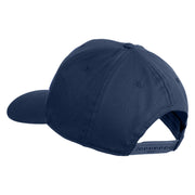 U.S. Navy Veteran Blue Eagle Patched Solid Cotton Twill Pro Style Cap - Navy OSFM