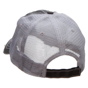 Rainbow Hart Shaped Patched Low Profile Special Cotton Mesh Cap