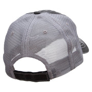 Rainbow Hart Shaped Patched Low Profile Special Cotton Mesh Cap