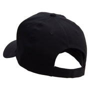 Joyeux Christmas Typography Embroidered Low Profile Cap - Black OSFM