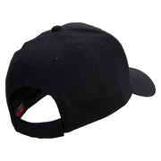 Joyeux Christmas Typography Embroidered Low Profile Cap - Black OSFM