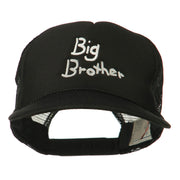 Big Brother Embroidered Youth Foam Mesh Cap