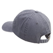 Jungle Adventure Embroidered Pigment Dyed Wash Cap - Grey OSFM