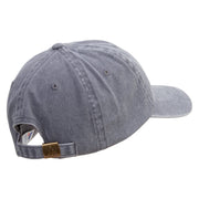 Jungle Adventure Embroidered Pigment Dyed Wash Cap - Grey OSFM