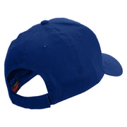 Joyeux Christmas Typography Embroidered Low Profile Cap - Royal OSFM