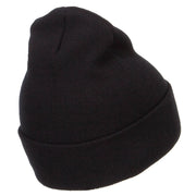 Mini Bus Embroidered Long Beanie