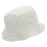 305 Embroidered Bucket Hat - White OSFM