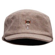 Photo Lights Wool Fashion Fitted Engineer Cap - Khaki OSFM