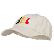 Belgium Embroidered Low Profile Cap