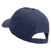 Skull Special Forces Embroidered Low Profile Dyed Cotton Twill Cap - Navy OSFM