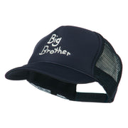 Big Brother Embroidered Youth Foam Mesh Cap