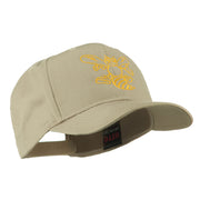 Animal Mascot Bee Outline Embroidered Cap