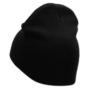 Golf Iron Emblem Embroidered Short Beanie