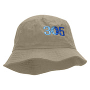 305 Embroidered Bucket Hat - Natural OSFM