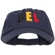 Belgium Embroidered Low Profile Cap