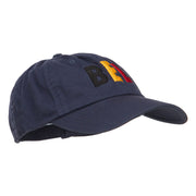 Belgium Embroidered Low Profile Cap