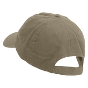 Skull Special Forces Embroidered Low Profile Dyed Cotton Twill Cap - Olive OSFM