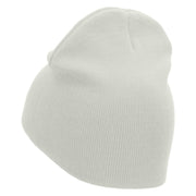 Golf Iron Emblem Embroidered Short Beanie