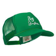 Big Brother Embroidered Youth Foam Mesh Cap