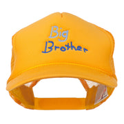 Big Brother Embroidered Youth Foam Mesh Cap