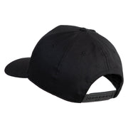 United State Navy Seabees Blue Patched Solid Cotton Twill Pro Style Cap - Black OSFM