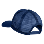 2nd Marine Division Patched Solid Cotton Twill Mesh Prostyle Cap - Royal OSFM