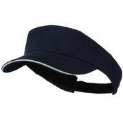 Brushed Cotton Sandwich Visor