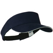 Brushed Cotton Sandwich Visor