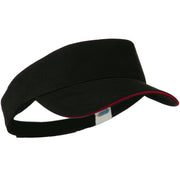 Brushed Cotton Sandwich Visor