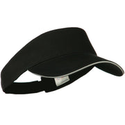 Brushed Cotton Sandwich Visor