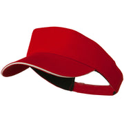 Brushed Cotton Sandwich Visor