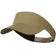 Brushed Cotton Sandwich Visor