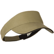 Brushed Cotton Sandwich Visor