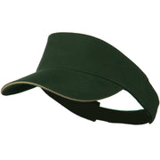 Brushed Cotton Sandwich Visor