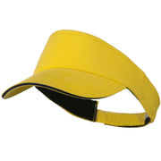 Brushed Cotton Sandwich Visor