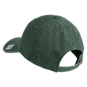 3rd Marine Division Retired Embroidered Washed Solid Pigment Dyed Cotton Twill Brass Buckle Cap - Dk-Green OSFM
