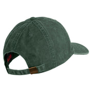 3rd Marine Division Retired Embroidered Washed Solid Pigment Dyed Cotton Twill Brass Buckle Cap - Dk-Green OSFM
