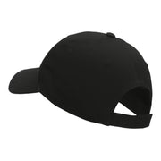 Playing Bowling Embroidered New Low Profile Organic Cotton Cap - Black OSFM