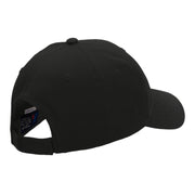 Playing Bowling Embroidered New Low Profile Organic Cotton Cap - Black OSFM