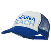 Laguna Beach Embroidered Foam Mesh Back Cap