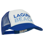 Laguna Beach Embroidered Foam Mesh Back Cap