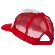 Breast Cancer Logo Embroidered Foam Front Mesh Back Cap