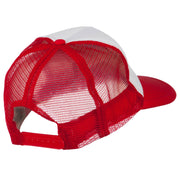 Breast Cancer Logo Embroidered Foam Front Mesh Back Cap